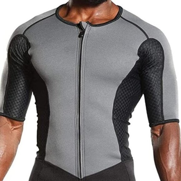 KUTTING WEIGHT Other - V3Suit Kutting Weight Short Sleeve Sauna Suit for MEN, SIZE LARGE